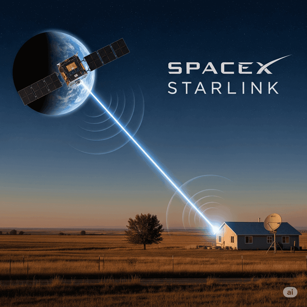 SpaceX Aims Sky-High, Starlink Hits 2 Million Users, Targets Gigabit Internet by 2026