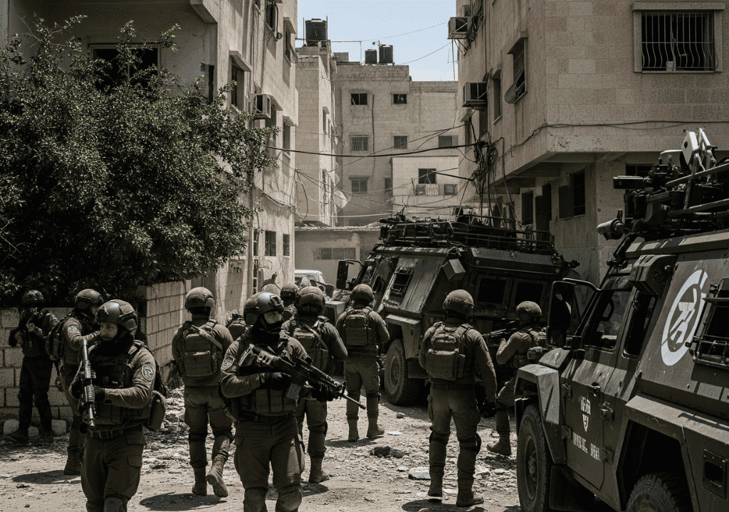 IDF Operations Target Gaza City Seen as Hostage Hideout