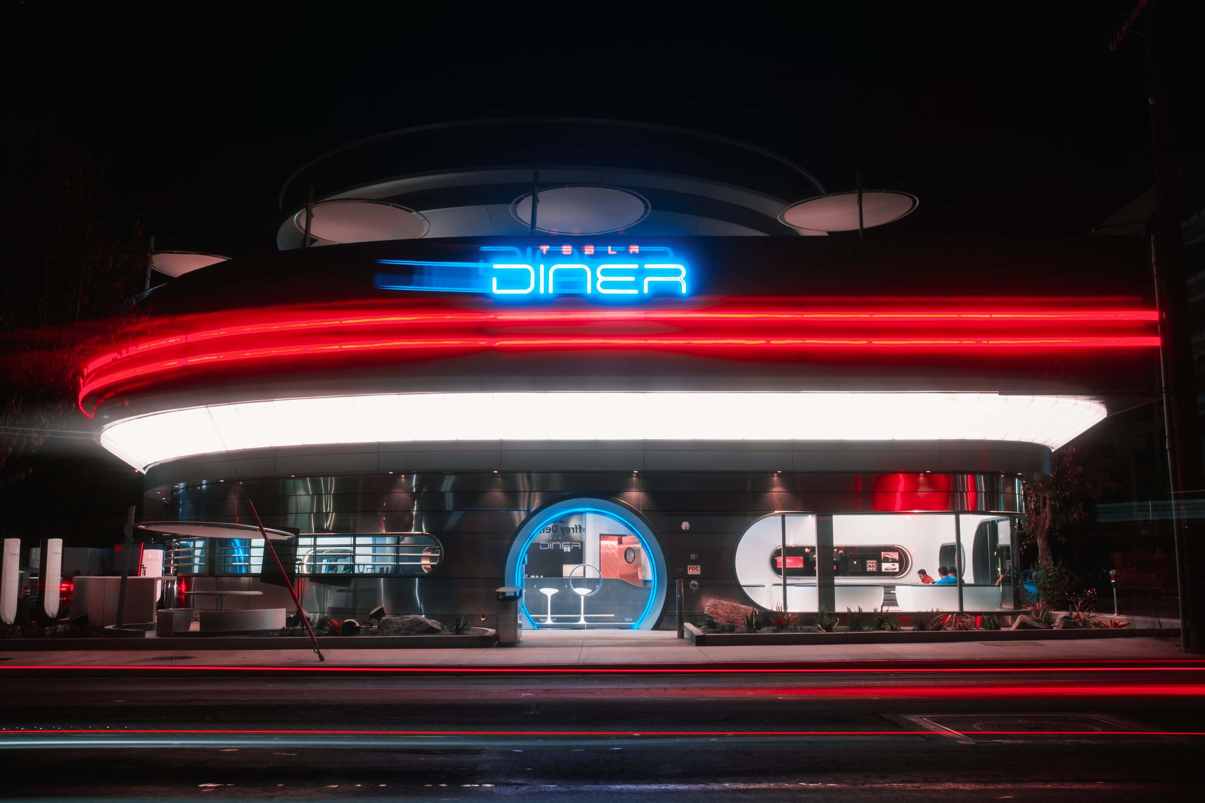 Burgers, Batteries, and Blockbusters: Tesla’s Diner Has It All