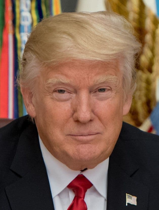 President of the United States Donald Trump.