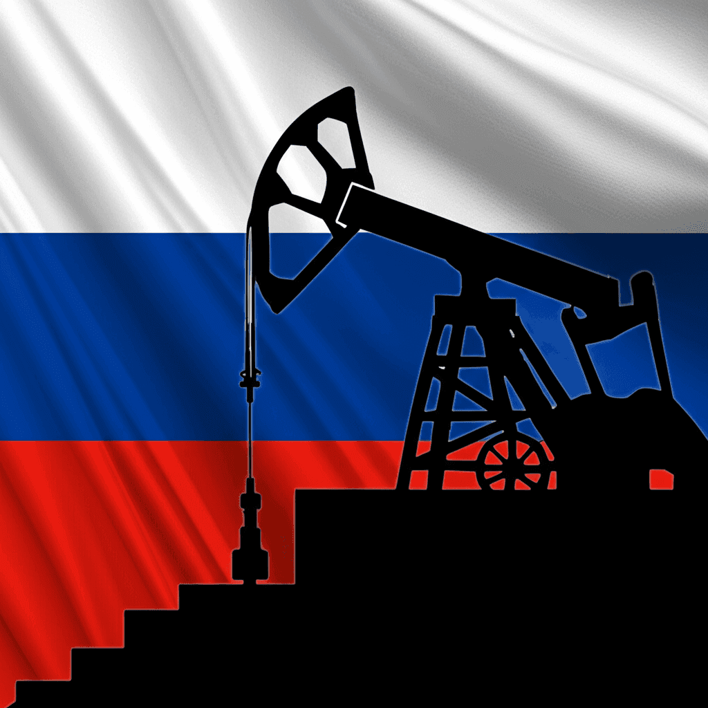 Russia's Oil Revenue Plummets to Two-Year Low Amid Global Price Slump