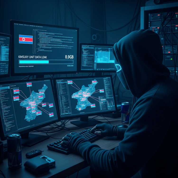 Hackers leak 8.9GB from North Korea’s Kimsuky unit