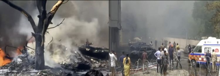 Air India Flight Crashes in Ahmedabad: 242 Onboard, Rescue Efforts Intensify