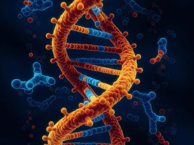 Visual illustration of a DNA
